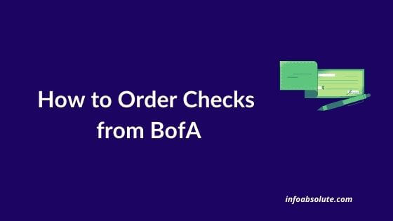 How to Order Checks from Bank of America