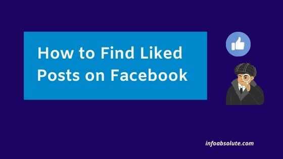 How to Find Liked Posts on Facebook