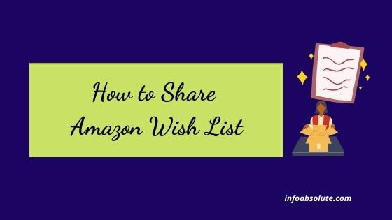 How to Share Amazon Wish List