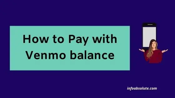 how to pay with venmo balance instead of card
