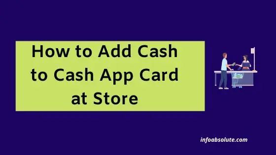 How to add Cash to Cash App card at Store