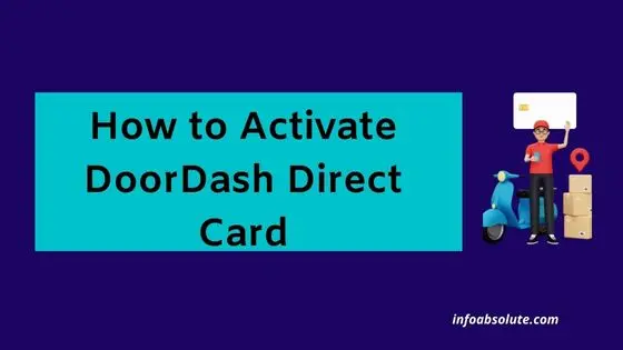 How to activate Dasher Direct Card